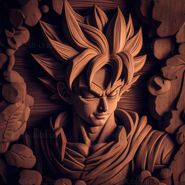 3D model Goku FROM NARUTO (STL)